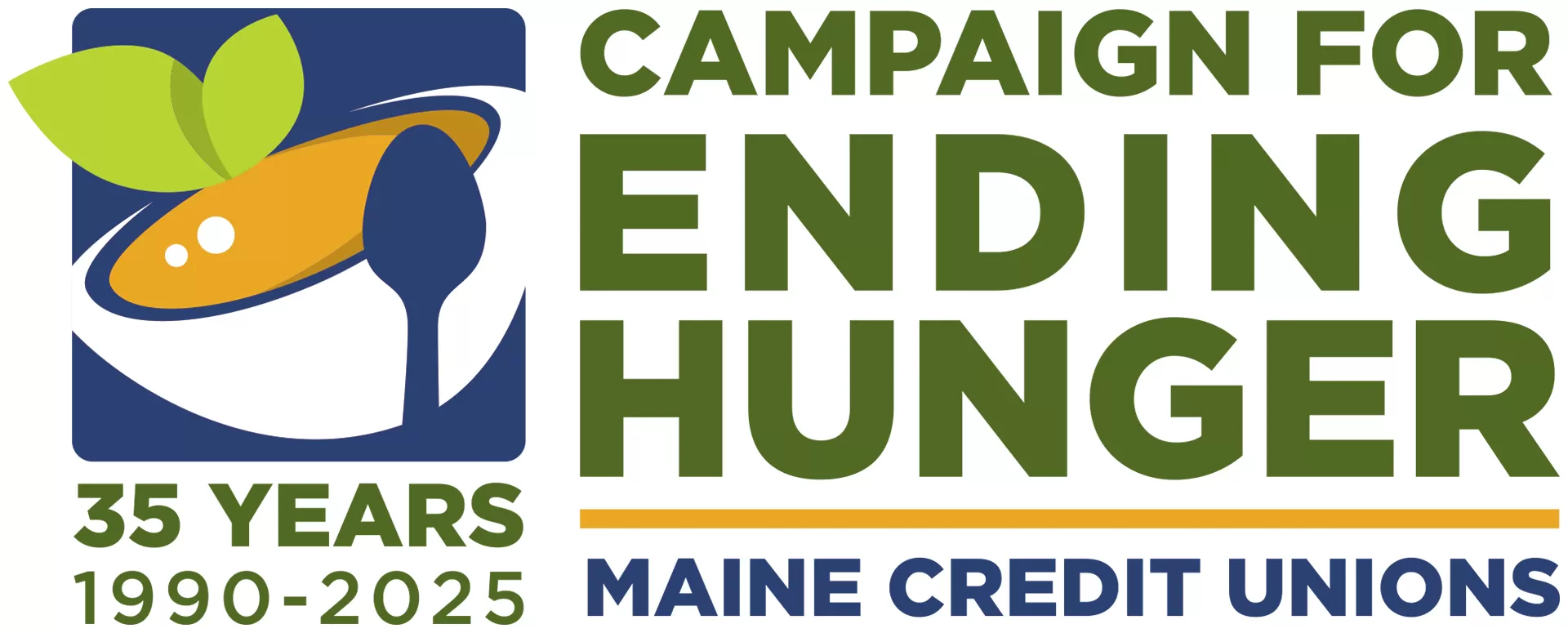 Campaign for Ending Hunger Maine Credit Unions Logo